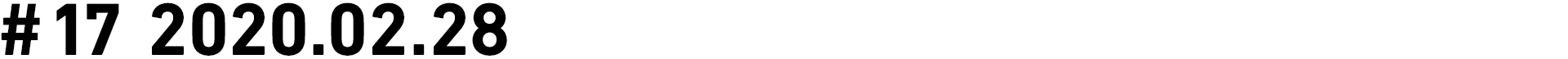 #17 2020.02.28